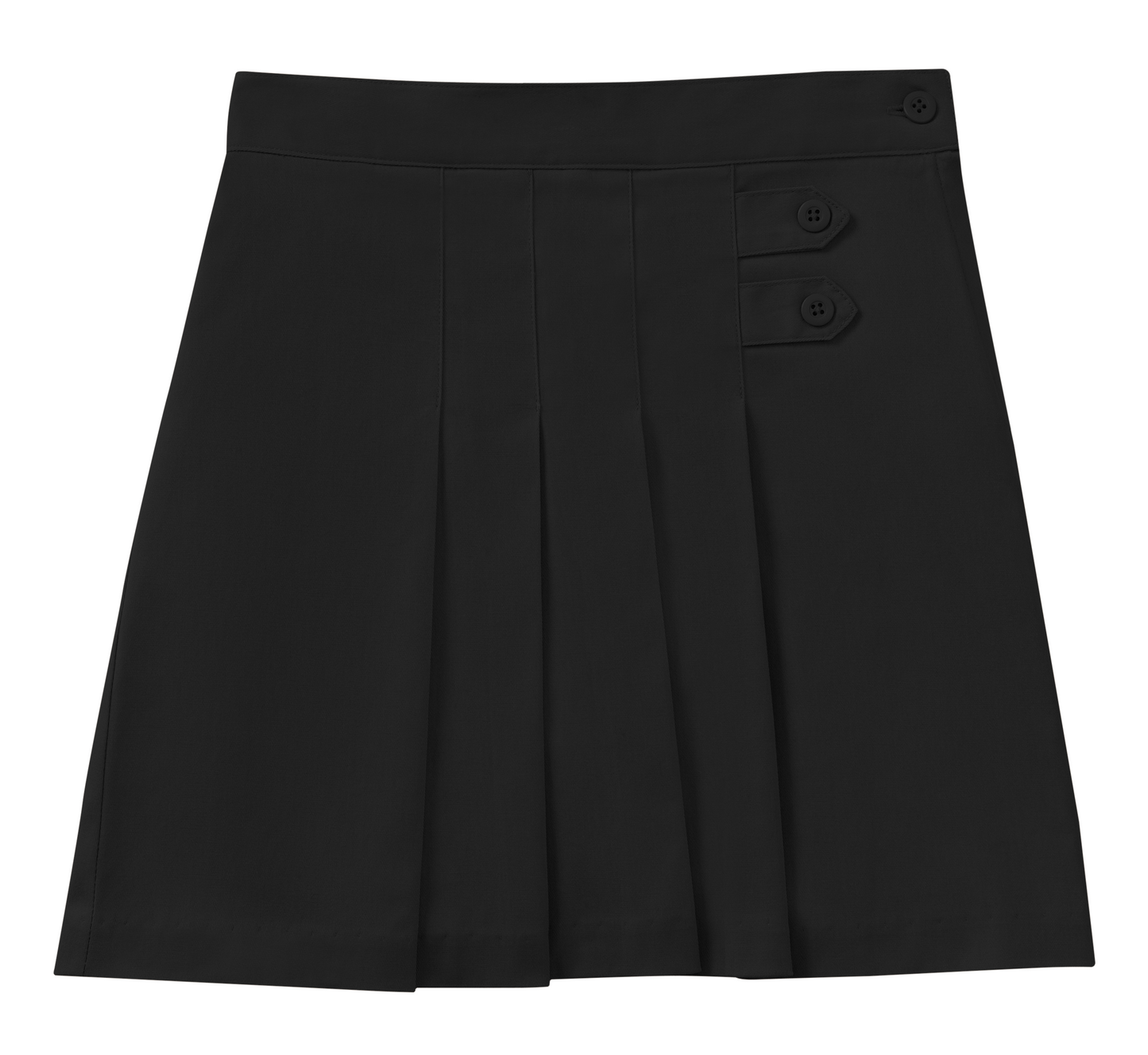 Girls Stretch Pleated Tab Scooter