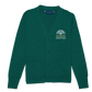 Green Cardigan Sweater